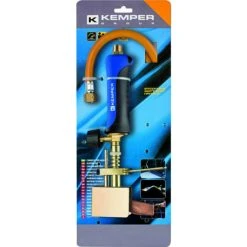 Chalumeau Reglable Tete Cuivre+ Buse 17mm +tuyau 1.5m +raccord Bouteille KEMPER - 05635