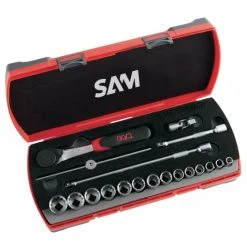 COFFRET 19 OUTILS 3/8' SAM OUTILLAGE - 74J19