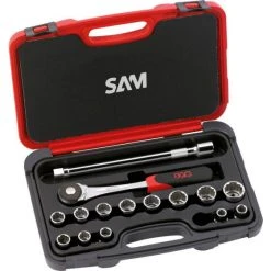 COFFRET 15 OUTILS 1/2' SAM OUTILLAGE - 75S15P