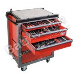 COMPOSITION SAM OUTILLAGE 135 OUTILS EN MODULES AVEC SERVANTE 5 TIROIRS-CPP-135SV