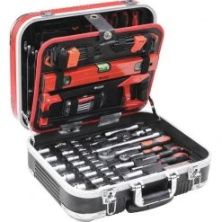 Mallette De Dépannage Sur Roues 133 Outils 1/4' DRAKKAR TOOLS - 15157