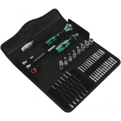 WERA Kraftform Kompakt M 1 Metal - 39 Outils De Vissage Pour La Construction Métallique. - 05135928001